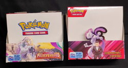 EMPTY (2) Pokemon TCG Destined Rivals & Paldea Evolved Booster Display Box Lot - Image 2