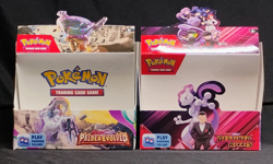 EMPTY (2) Pokemon TCG Destined Rivals & Paldea Evolved Booster Display Box Lot - Image 4
