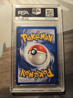2000 Pokemon Dark Blastoise Holo Rocket unlimited PSA 7 NM - Image 2