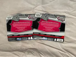 2X Pokemon TCG Scarlet Violet White Flare 3Pk Blister Tech Sticker Packs - Image 2