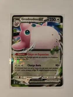 Carte Pokemon - Grodoudou EX 040/165 - EV03.5 151 - Image 1