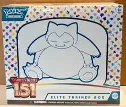 Pokemon Scarlet & Violet 151 Elite Trainer Box ETB Factory Sealed NEW Snorlax - Image 1