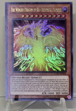 The Winged Dragon of Ra - Immortal Phoenix DUPO-EN046 Ultra Rare Yugioh TCG NM/M - Image 1