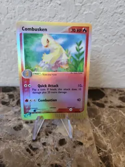 2003 Combusken 25/97 EX Dragon Reverse Holo Pokemon Card rare vintage NM - Image 2