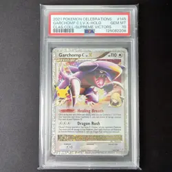 PSA 10 Garchomp Holo Pokemon Card LV.X 145/147 Celebrations Classic Gem Mint - Image 3