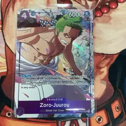 OP09 ENGLISH Zoro Treasure Rare One Piece Card Zoro-Juurou 4 Emperors TCG - Image 1