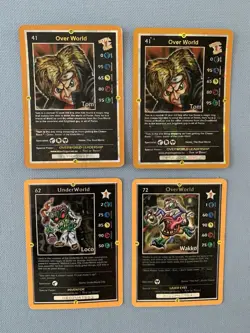 Chaotic Now or Never - Lot of 4 cards - Tom x2, Loco and Wakko - Vintage - Image 1