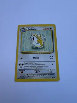 RATICATE - 40/102 - Base Set - Pokemon Card - PV ITALIAN PRINT - Image 1