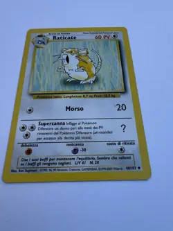 RATICATE - 40/102 - Base Set - Pokemon Card - PV ITALIAN PRINT - Image 2
