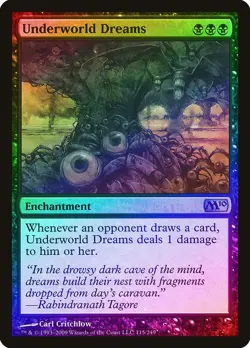 Underworld Dreams FOIL Magic 2010 / M10 PLD Black Rare MAGIC CARD ABUGames - Image 1