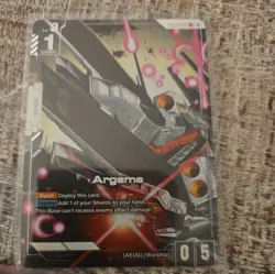 Argama R+ Alt Art GD02-129 Dual Impact Gundam Card Game TCG English - Image 1