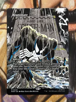 Reanimate (Borderless) #0020 MTG Spider-Man Marvel Regular Mythic - NM/Mint 🔥 - Image 1