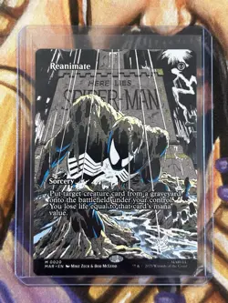 Reanimate (Borderless) #0020 MTG Spider-Man Marvel Regular Mythic - NM/Mint 🔥 - Image 3