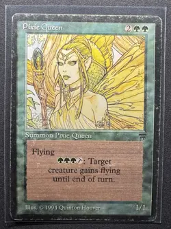 Rare Legends Pixie Queen Magic: The Gathering Played Very Good Condition MTG - Image 1