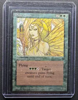 Rare Legends Pixie Queen Magic: The Gathering Played Very Good Condition MTG - Image 2