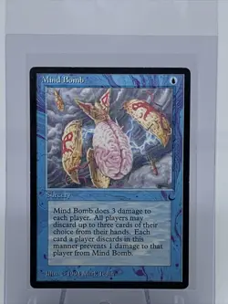 Mind Bomb Vintage Magic MTG MIND BOMB The Dark Rare ⚡LIGHTNING FAST SHIPPING⚡ - Image 1
