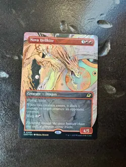Nova Hellkite Edge of Eternities Borderless Foil Rare - Image 1