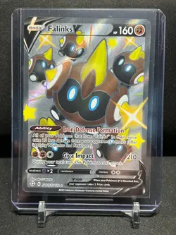 Falinks V SV115/SV122 Shiny Vault Holo Pokemon 2021 Shining Fates - NM - Image 1