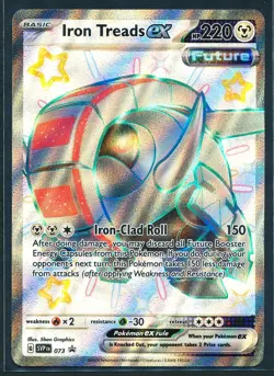 Iron Treads ex Holo Black Star Promo SVP073 Pokemon 2024 Scarlet & Violet - NM - Image 1