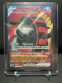 Iron Treads ex 233/198 Ultra Rare Holo Pokemon 2023 Scarlet & Violet NM - Image 1