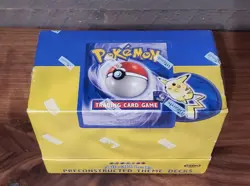 Pokemon Base Set Theme Deck Case Factory SEALED 1999 WOTC Single Country Code! - Image 1