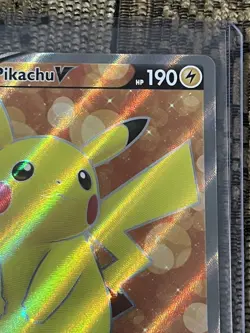 Pikachu V 157/172 Full Art Ultra Rare Holo Brilliant Stars Pokemon TCG (psa 10U) - Image 3