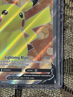 Pikachu V 157/172 Full Art Ultra Rare Holo Brilliant Stars Pokemon TCG (psa 10U) - Image 5