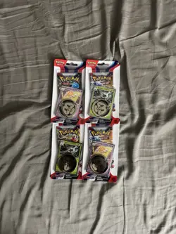 Pokemon TCG Scarlet And Violet Single Pack Blisters Sealed - Image 1