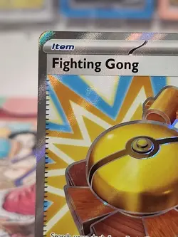 Pokemon Fighting Gong 168/132 Ultra Rare Full Art Mega Evolution English MINT - Image 2