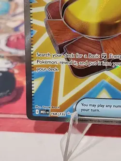 Pokemon Fighting Gong 168/132 Ultra Rare Full Art Mega Evolution English MINT - Image 4