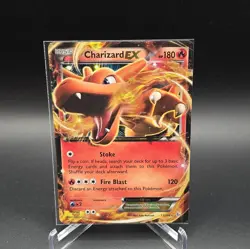 Charizard EX 11/106 Ultra Rare Holo 2014 XY Flashfire Pokemon NM - Image 1