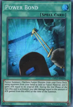 Yu-Gi-Oh! Power Bond Unlimited OP17-EN004 Super Rare NM/LP x1 - Image 1