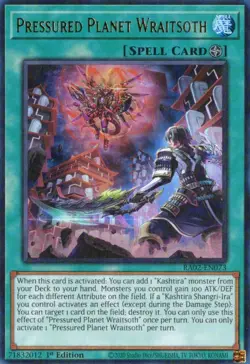 Yu-Gi-Oh! Pressured Planet Wraitsoth 1st Ed. RA02-EN073 Ultra Rare NM/LP x1 - Image 1