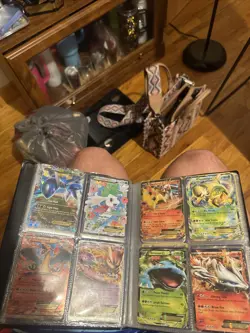 Pokemon Binder Collection Modern And Vintage Cards( Binder Included) - Image 3