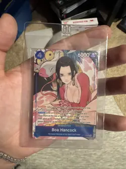 Boa Hancock And O- Nami One Piece Card Game sealed promo - Image 1