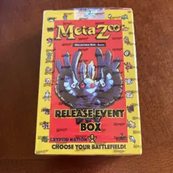 Lot Of Four Factory Sealed Meta Zoo Card Boxes First Edition Nightfall Cryptdid - Image 5