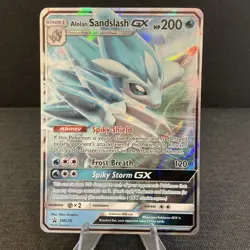 Alolan Sandslash GX SM236 Black Star Promo Holo Pokemon TCG Card - Image 1