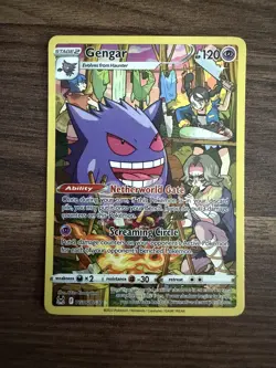 Gengar TG06/TG30 Lost Origin Trainer Gallery Pokemon Card Ultra Rare Holo NM - Image 1