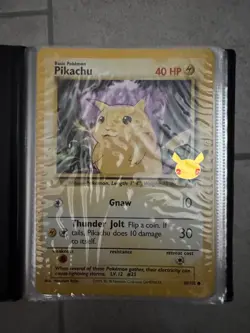 Pokemon TCG 25th Anniversary Jumbo Binder With x19 Jumbo Cards - Image 2