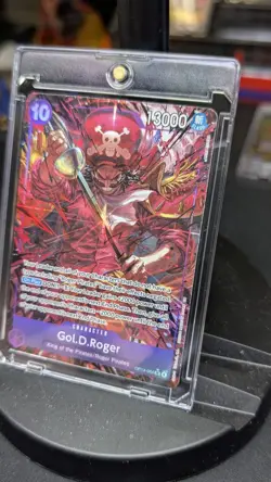 Gol.D.Roger (Alt Art) OP13-064 SR Carrying on His Will - ONE PIECE Card ENGLISH - Image 3