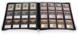 2 BCW WHITE Trading/Gaming Card 12 Pocket Z-Folio LX Albums Acid Free + 20 Pages - Image 3