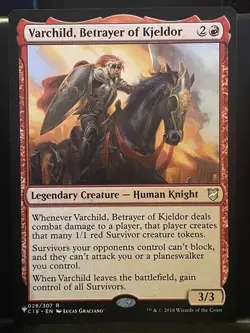 Varchild Betrayer of Kjeldor NM/M MTG Mystery Booster 2 The List Magic Card - Image 1