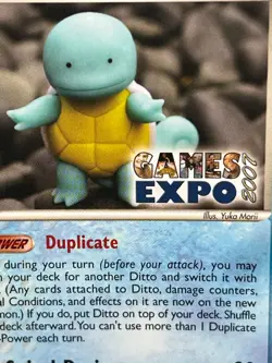 Ditto GAMES EXPO Card- Ex Delta Species 64/113-Super Rare Pokemon Promo -NM - Image 2