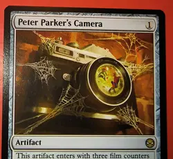 MTG: SPIDER-MAN: PETER PARKER'S CAMARA , 0171, REGULAR FINISH, RARE, NM, SPM - Image 2