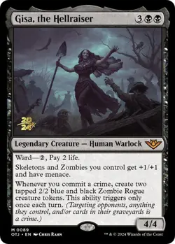 Gisa, the Hellraiser [Outlaws of Thunder Junction] MTG Magic Regular # 0089 - Image 1