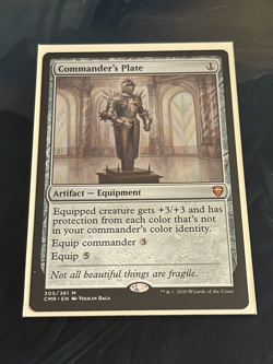 Commander's Plate Commander Legends Magic the Gathering NM - Image 1
