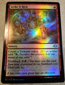 Strike It Rich - #143 Foil - Modern Horizons 2 - Mtg - Image 1
