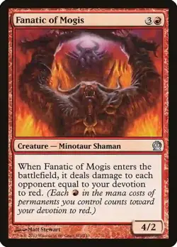Fanatic of Mogis Theros Light Play MTG Magic DNA GAMES - Image 1