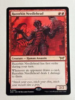 Razorkin Needlehead - Duskmourn: House of Horror - MTG - Image 1