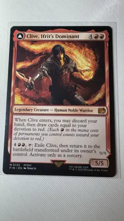 Clive, Ifrit's Dominant Final Fantasy Regular - Image 1